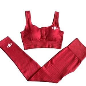 Workout bra & legging set